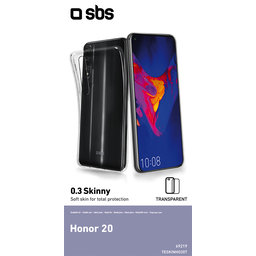 SBS - Caz Skinny pentru Honor 20, transparent