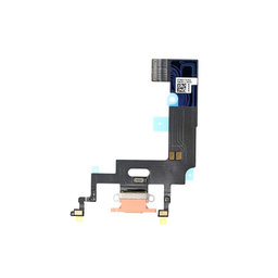 Apple iPhone XR - Conector de Încărcare + Cablu Flex (Coral)