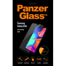 PanzerGlass - Geam Securizat Case Friendly pentru Samsung Galaxy A10e & A20e, negru