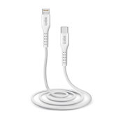 SBS - Lightning / USB-C Cablu (1m), alb