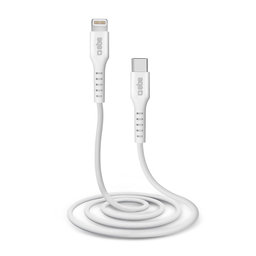SBS - Lightning / USB-C Cablu (1m), alb