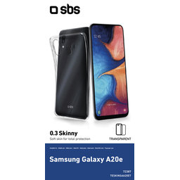 SBS - Caz Skinny pentru Samsung Galaxy A20e, transparent