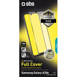 SBS - Geam Securizat Full Cover pentru Samsung Galaxy A20e, negru