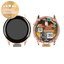 Samsung Galaxy Watch Active R500 - Ecran LCD + Sticlă Tactilă + Ramă (Gold) - GH82-18797D Genuine Service Pack