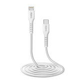 SBS - Lightning / USB-C Cablu (2m), alb