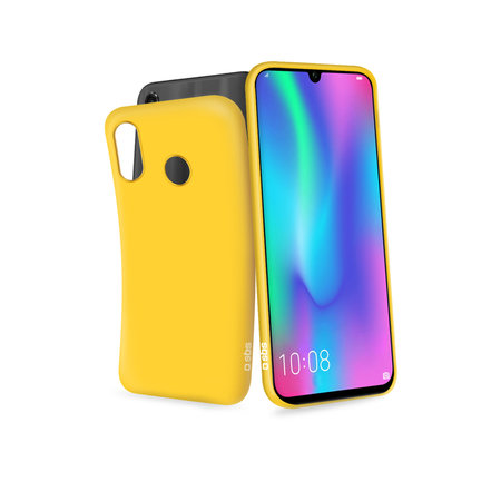 SBS - Husă Rubber pentru Huawei P Smart 2019, galbenă