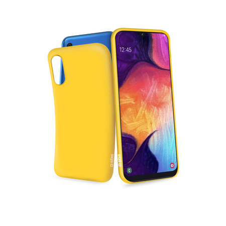 SBS - Caz Rubber pentru Samsung Galaxy A50, galben