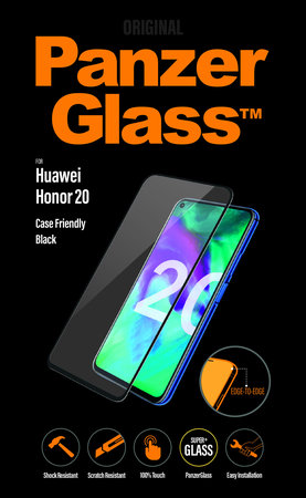 PanzerGlass - Geam Securizat Case Friendly pentru Honor 20, black