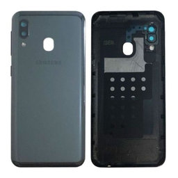 Samsung Galaxy A20e A202F - Carcasă Baterie (Black) - GH82-20125A Genuine Service Pack