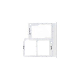 Samsung Galaxy A20e A202F - Slot SIM (White) - GH98-44377B Genuine Service Pack