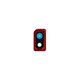 Samsung Galaxy A10 A105F - Sticlă Cameră Spate + Ramă (Red) - GH98-44415D Genuine Service Pack