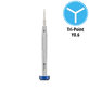 2UUL - Şurubelniţă premium din Oţel de vanadiu - Tri-Point Y000 (0.6mm)