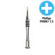 Penggong - Şurubelniţă - Phillips PH000 (1.5mm)