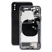 Apple iPhone XS - Carcasă Spate cu Piese Mici (Space Gray)