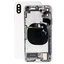 Apple iPhone XS - Carcasă Spate cu Piese Mici (Silver)