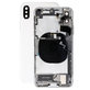 Apple iPhone XS - Carcasă Spate cu Piese Mici (Silver)