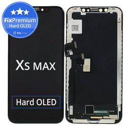 Apple iPhone XS Max - Ecran Display LCD + Touchscreen + Ramă Hard OLED FixPremium