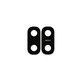 Samsung Galaxy A10 A105F - Sticlă Cameră Spate (Black) - GH64-07410A Genuine Service Pack