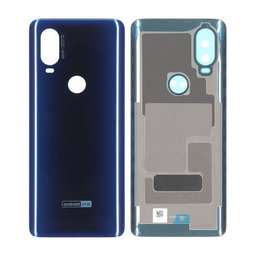 Motorola One Vision - Carcasă Baterie (Sapphire Blue) - 5S58C14361 Genuine Service Pack