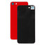 Apple iPhone 8 - Sticlă Carcasă Spate + Sticlă Cameră Spate (Red)