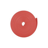 Xiaomi Mi Electric Scooter 1S, 2 M365, Essential, Pro, Pro 2 - Bandă de Cauciuc / Bară de Protecție pentru Cadru de Trotinetă (Red)