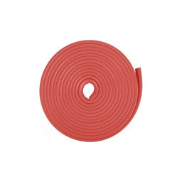 Xiaomi Mi Electric Scooter 1S, 2 M365, Essential, Pro, Pro 2 - Bandă de Cauciuc / Bară de Protecție pentru Cadru de Trotinetă (Red)