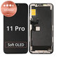 Ecran pentru iPhone 11 Pro, Sticlă tactilă cu ramă, Refurbished