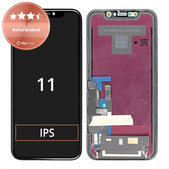 Ecran pentru iPhone 11, Sticlă tactilă cu ramă, Refurbished