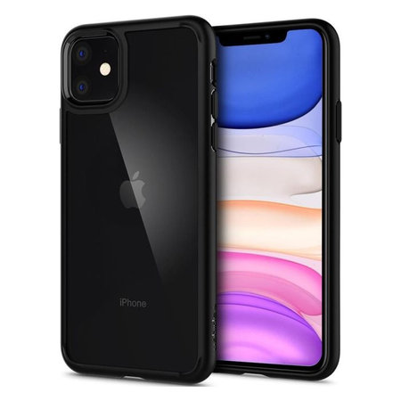 Spigen - Caz Ultra Hybrid pentru iPhone 11, negru