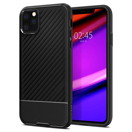 Spigen - Husă Core Armor pentru iPhone 11 Pro, negru