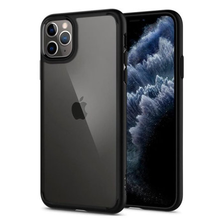 Spigen - Caz Ultra Hybrid pentru iPhone 11 Pro, negru