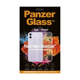 PanzerGlass - Caz ClearCase pentru Apple iPhone 11, transparent