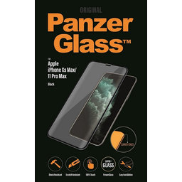 PanzerGlass - Geam Securizat Standard Fit pentru iPhone XS Max ?i 11 Pro Max, black