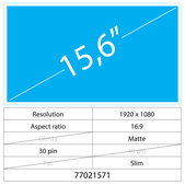 Asus VivoBook Asus VivoBook F512UA-EJ 15.6 LCD NanoEdge Matte 30 pini Full HD Fără mânere