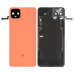 Google Pixel 4 XL - Carcasă Baterie (Oh So Orange) - 20GC20W0009 Genuine Service Pack