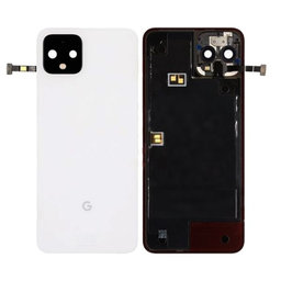 Google Pixel 4 - Carcasă Baterie (Clearly White) - 20GF2WW0002 Genuine Service Pack
