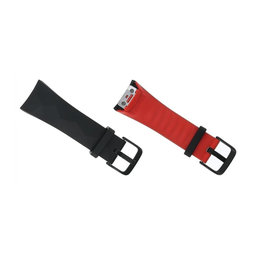 Samsung Gear Fit 2 Pro SM-R365 - Curea cu Cataramă (Dreapta) (Black-Red) - GH98-41594A Genuine Service Pack