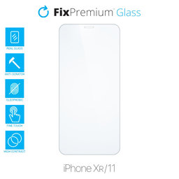 FixPremium Glass - Geam securizat pentru iPhone XR & 11
