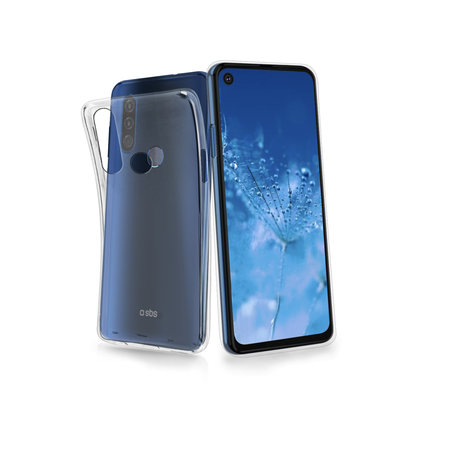 SBS - Caz Skinny pentru Motorola One Action, transparent