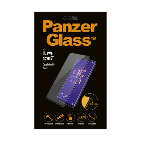 PanzerGlass - Geam Securizat Case Friendly pentru Huawei Nova 5T, black