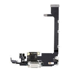 Apple iPhone 11 Pro Max - Conector de Încărcare + Cablu Flex (Silver)