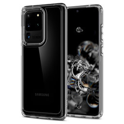 Spigen - Caz Ultra Hybrid pentru Samsung Galaxy S20 Ultra, transparent