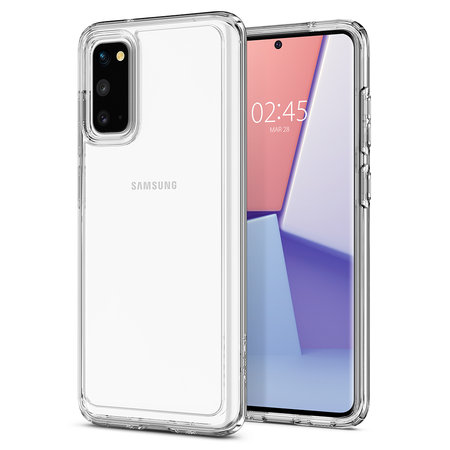 Spigen - Husă Ultra Hybrid pentru Samsung Galaxy S20, transparentă