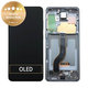 Samsung Galaxy S20 G980F - Ecran LCD + Sticlă Tactilă + Ramă (Cosmic Gray) - GH82-22131A, GH82-22123A, GH82-31433A, GH82-31432A Genuine Service Pack