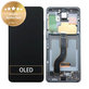 Samsung Galaxy S20 G980F - Ecran LCD + Sticlă Tactilă + Ramă (Cosmic Gray) - GH82-22131A, GH82-22123A, GH82-31433A, GH82-31432A Genuine Service Pack