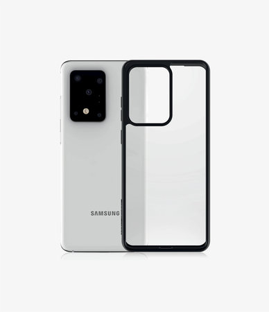 PanzerGlass - Caz ClearCase pentru Samsung Galaxy S20 Ultra, black