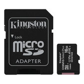 Kingston - card de memorie microSDXC Canvas React, 128 GB, adaptor SD