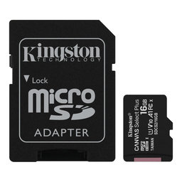 Kingston - card de memorie microSDXC Canvas React, 128 GB, adaptor SD