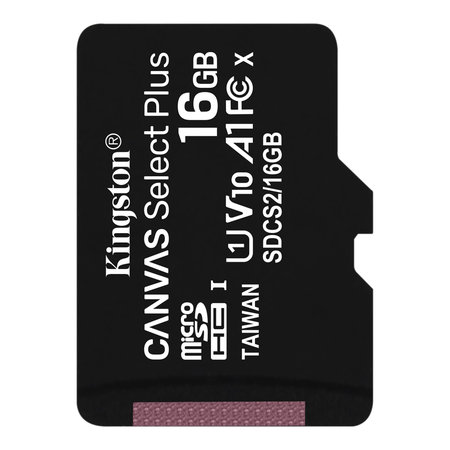 Kingston - card de memorie microSDXC Canvas Select Plus 100R A1 C10, 128 GB
