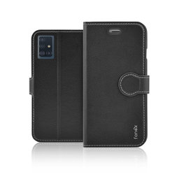 Fonex - Husă Book Identity pentru Samsung Galaxy A51, neagră